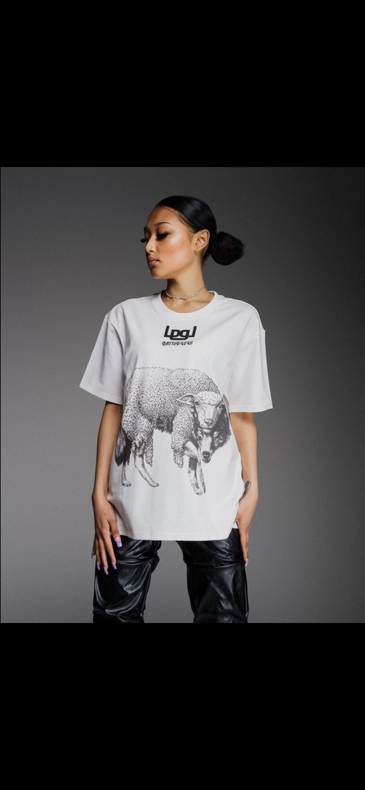 BL wolf t shirt